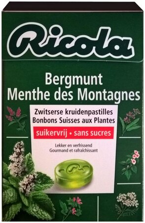 Ricola Menthe Des Montagnes (lot économique de 6 boîtes)