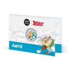 Astérix - les caractères bien frappés - l'amitié - monnaie de 50€ argent colorisée