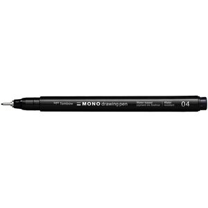 Feutre fin MONO drawing pen  largeur de tracé 04 x 4 TOMBOW