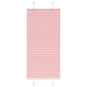 vidaXL Store plissé rose 60x150 cm largeur du tissu 59 4 cm polyester