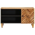 vidaXL Armoires de rangement avec stockage Marron 80 x 31 5 x 46 cm