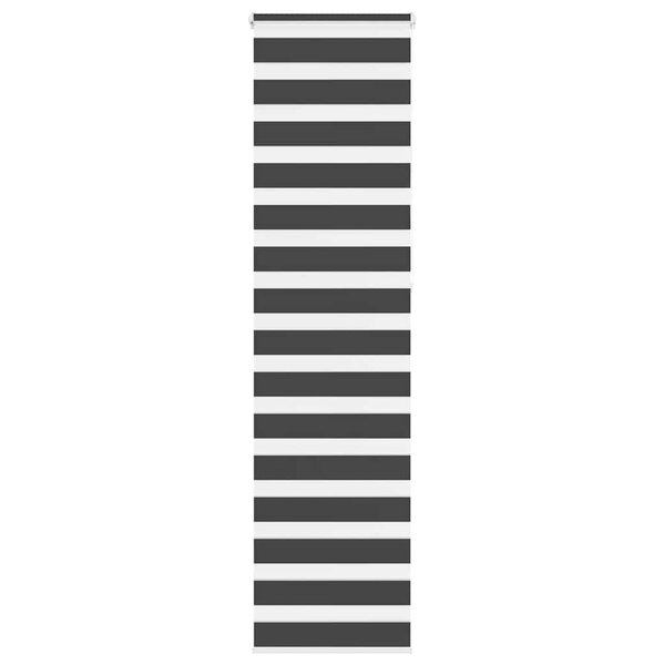 vidaXL Store zèbre noir 50x230 cm largeur du tissu 45 9 cm polyester