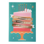 Carte musicale anniversaire joyeux anniversaire - draeger paris