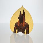 Pièce de monnaie en Argent 1 Dollar g 31.1 (1 oz) Millésime 2025 Leaves Of The Nile ANUBIS