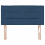 Cabeça de cama vidaXL Design Lignes Bleu 80 cm Tissu