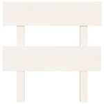 vidaXL Tête de lit Blanc 103 5x3x81 cm Bois massif de pin