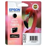 Epson t0878 flamant rose cartouche d'encre noir mat