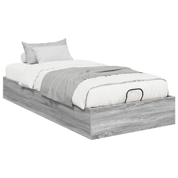 vidaXL Cadre de lit ottoman Gris Sonoma 193 x 75 5 x 25 cm