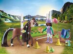 71355 Zoe  and  blaze avec parcours d'obstacles