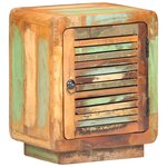 vidaXL Table de chevet 40x30x50 cm Bois de récupération massif