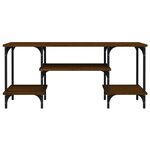 vidaXL Meuble TV chêne marron 102x35x45 5 cm bois d'ingénierie