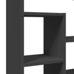 vidaXL Bibliothèque noir 72x20x120 cm bois d'ingénierie