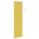 vidaXL Stores et Occultants avec des rideaux Jaune Bambou