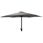 ProGarden Parasol Monica 270 cm Gris foncé