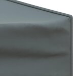 vidaXL Tente de réception pliable avec parois Anthracite 3x3 m