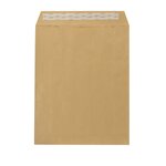 Enveloppe cellulose et kraft, 330 x 260 mm, 90 g/m² fermeture autocollante, kraft blond (paquet 250 unités)