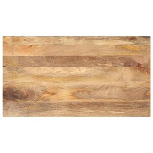 vidaXL Dessus de table 110x70x3 8cm rectangulaire bois massif manguier