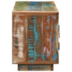vidaXL Meuble TV 110x30x40 cm bois massif de récupération