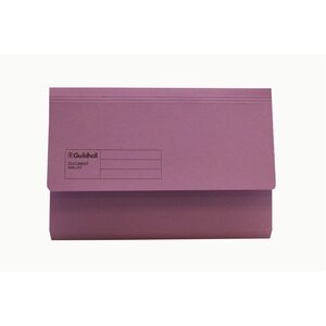 Chemise Poche Recyclé 285g Fc - Violet - X 50 - Exacompta