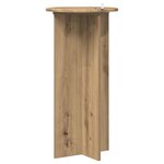 vidaXL Support de Plante 2 pièces Chêne artisanal 40 x 40 x 80 cm