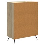 vidaXL Buffet Chêne Sonoma 66 x 34 5 x 90 cm Bois d'ingénierie