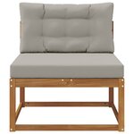 vidaXL Sofa de milieu extérieur Naturel