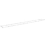 vidaXL Lit surélevé à gabion Acier galvanisé 1000x100x20 cm