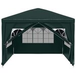 vidaXL Tente de réception 3x4 m Vert