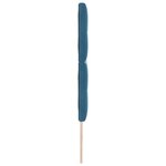 vidaXL Tête de lit Montage mural Bleu foncé 180 cm Velours