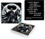 Pièce de monnaie en Argent g 31.1 (1 oz) Millésime 2024 EL CHARRO NEGRO