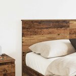 vidaXL Tête de lit Bois Ancien 120 cm Bois d'ingénierie