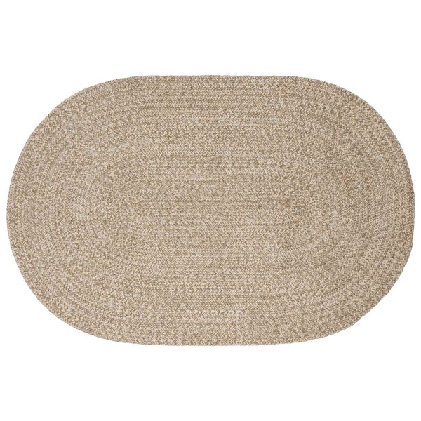 vidaXL Tapis de surface Blanc 122 x 183 cm Jute