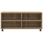 Meuble TV vidaXL en chêne artisan 90x35x35 cm en bois d'ingénierie