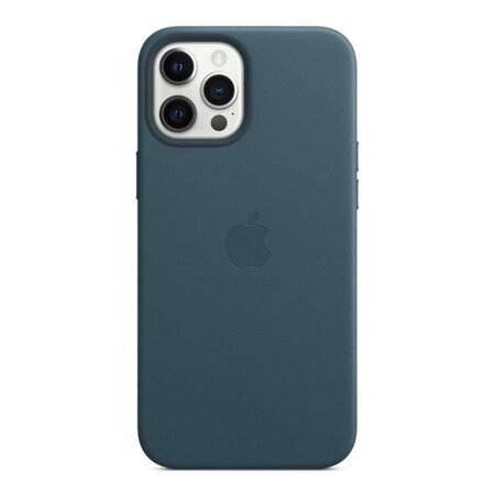 APPLE iPhone 12 Pro Max Coque en cuir avec MagSafe - Bleu Baltique