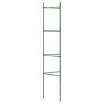 vidaXL Cages à tomates 6 Pièces 154 cm acier et PP