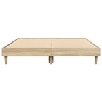 vidaXL Cadre de lit sans matelas chêne sonoma 120x200 cm
