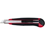 cutter professionnel Auto-Load  lame: 18 mm  noir/rouge WEDO