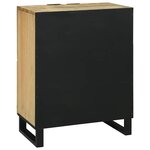 vidaXL Buffet Marron 60 x 33 x 75 cm bois de manguier massif