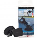 Ansmann support de téléphone de voiture aimant noir 1700-0070