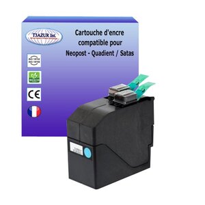 cartouche compatible avec SATAS SX-800 / SX900 - 7200260V / 4135567G - ENCRE BLEUE - (TYPE SX / SZ) - T3AZUR