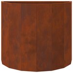 vidaXL Jardinière Rouillé 60 x 30 x 50 cm