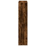 vidaXL Étagère séparatrice de pièce chêne fumé 69 5x29x137 5 cm