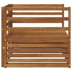 vidaXL 2 Pièce Canapé d’extérieur Naturel