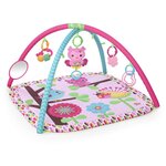 Bright starts tapis de jeu "charming chirps" rose k52170