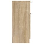 vidaXL Buffet Chêne sonoma 30x30x70 cm Bois d'ingénierie