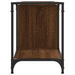 vidaXL Meuble TV chêne marron 153x37x50 cm bois d'ingénierie