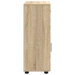 vidaXL Cabinet de salle de bain TULUM Chêne sonoma 37 x 31.5 x 82 cm