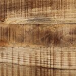 vidaXL Table console 100x35x70 cm bois de manguier massif brut