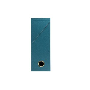 Boîte De Transfert Officebyme Dos 90mm - Bleu Canard - X 5 - Exacompta