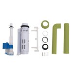 vidaXL Réservoir de toilette avec entrée d'eau inférieure 3/6 L Olive